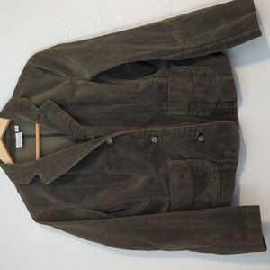 4 FOR $24 Dark Olive Corduroy Grunge Forest Fairy Whimsigoth 90s Concert Jacket